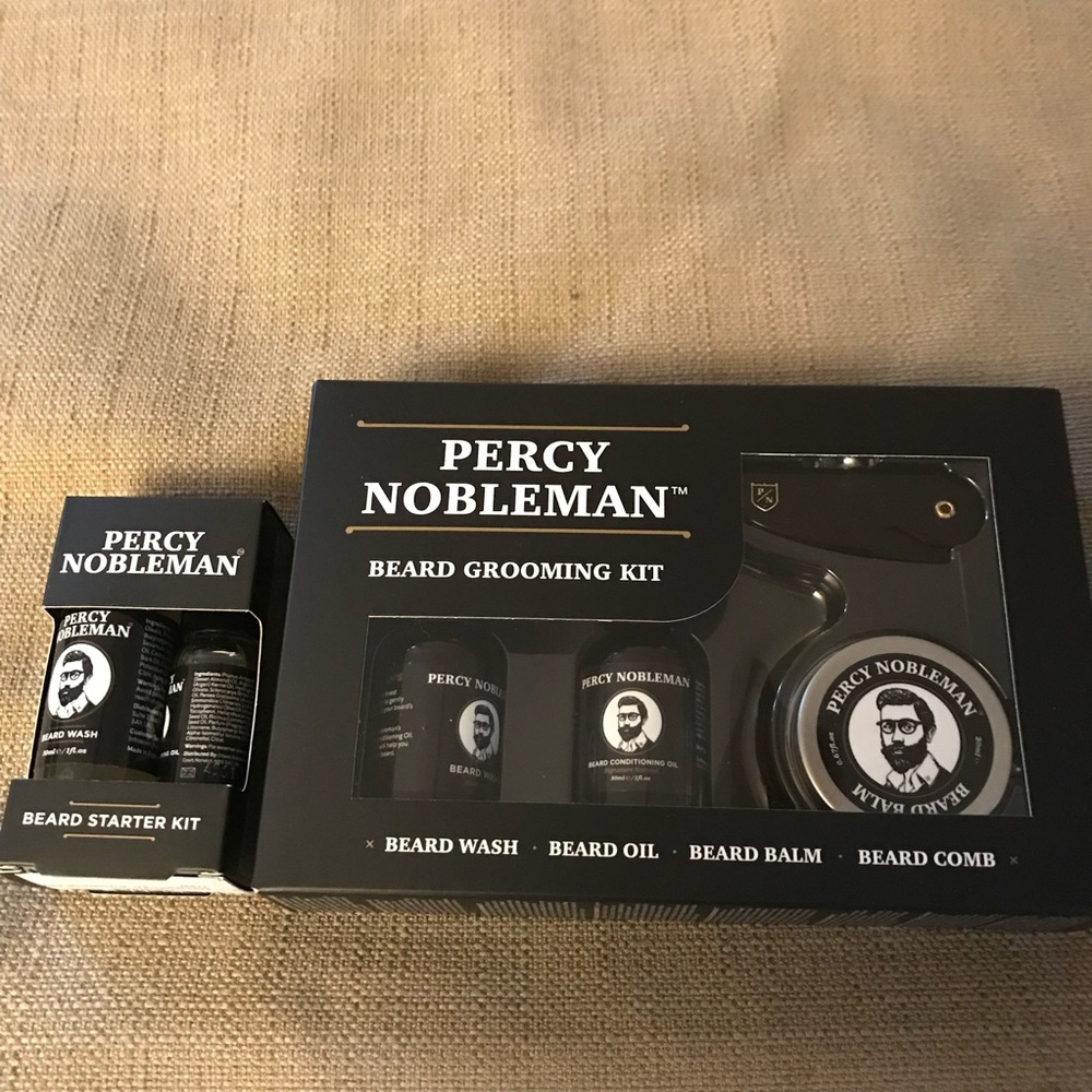Percy Nobleman Beard Grooming Kit ... Beard Oil